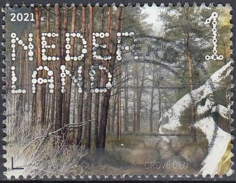Nederland -10-44- 2021- Dwingelderveld- Grove Den- Bomen- G, Postzegels en Munten, Postzegels | Nederland, Verzenden, Na 1940