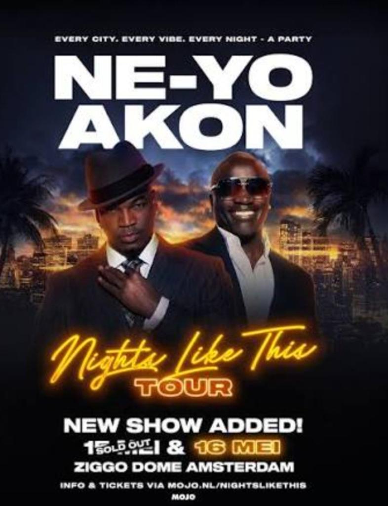 Ne-yo Akon, Twee personen