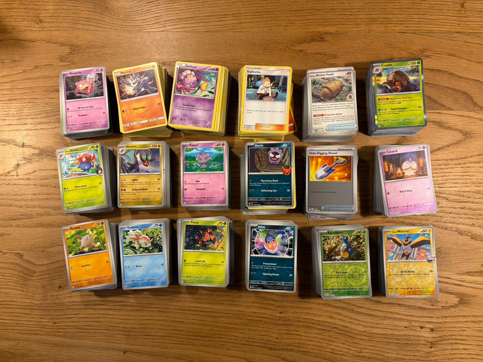 1750+ Pokemon kaarten - 500 holos, Verzamelen, Ophalen of Verzenden, Zo goed als nieuw, Speelkaart(en)