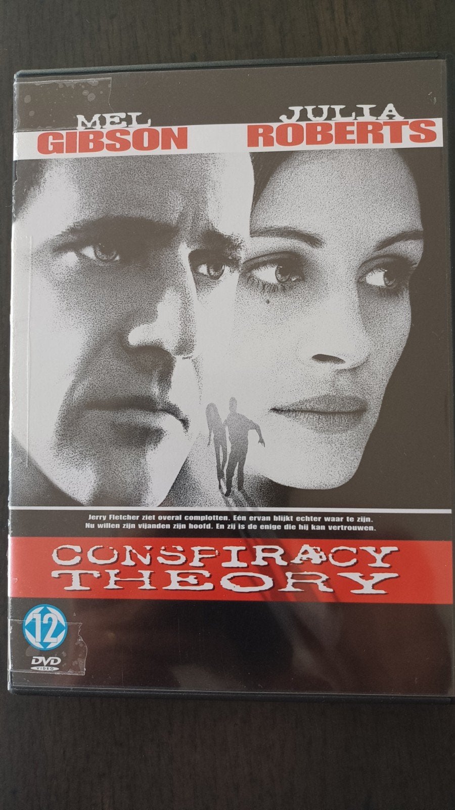 Conspiracy Theory DVD - Mel Gibson & Julia Roberts, Gebruikt, Italiaans, Actiethriller, Italiaans
