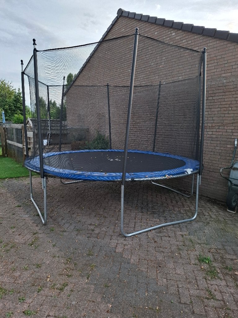 Trampoline 360 cm doorsnede, Ophalen, Gebruikt
