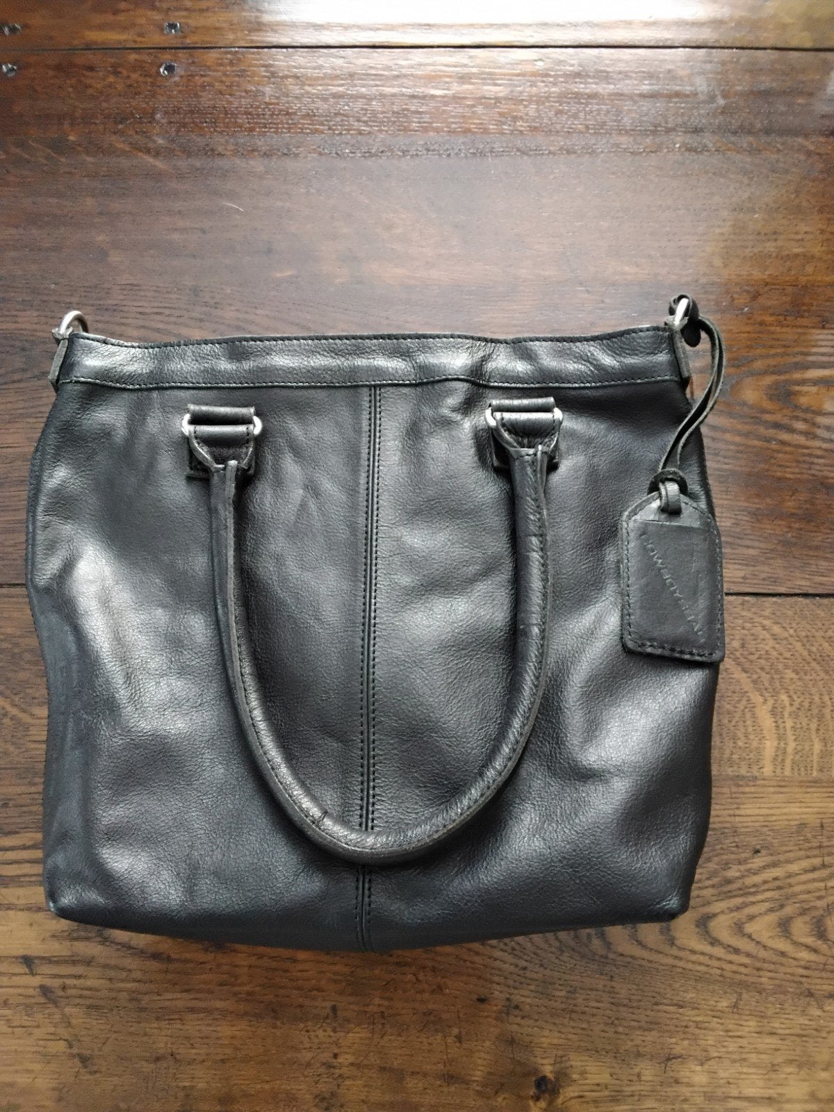 Cowboysbag zwarte schoudertas in nieuwstaat., Ophalen of Verzenden, Zo goed als nieuw, Zwart, Schoudertasje