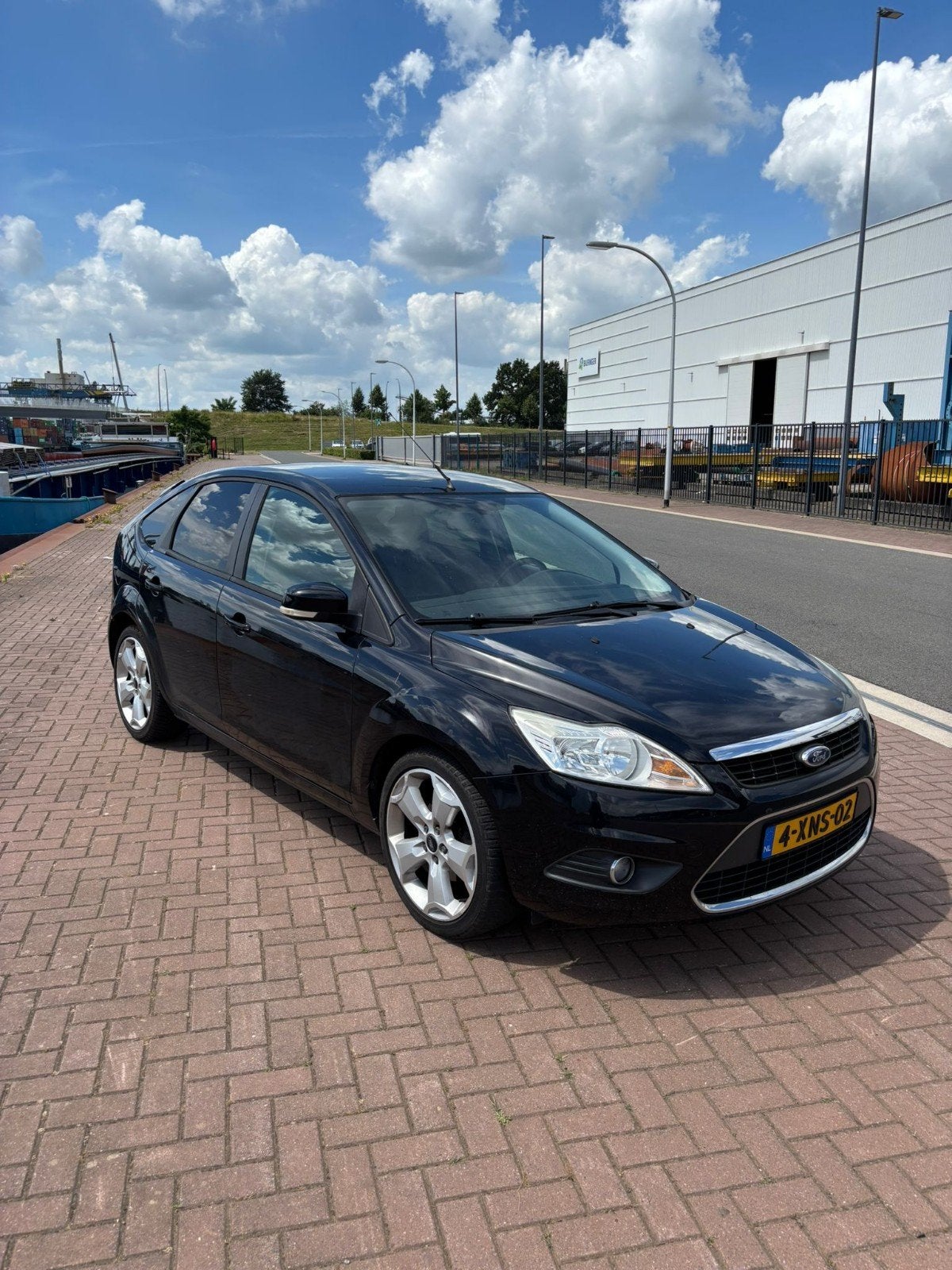 Ford Focus 1.6 85KW 5D 2009 Zwart, Auto's, 1596 cc, 15 km/l, 625 kg, Zwart