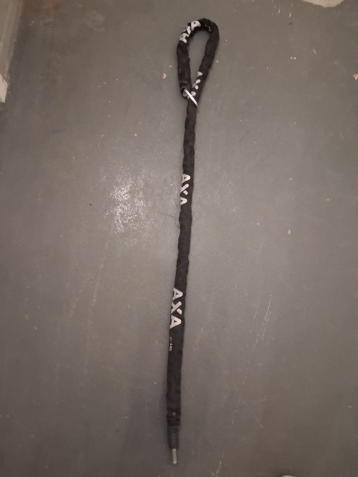 Axa defender / solid insteekketting 130cm, Ophalen