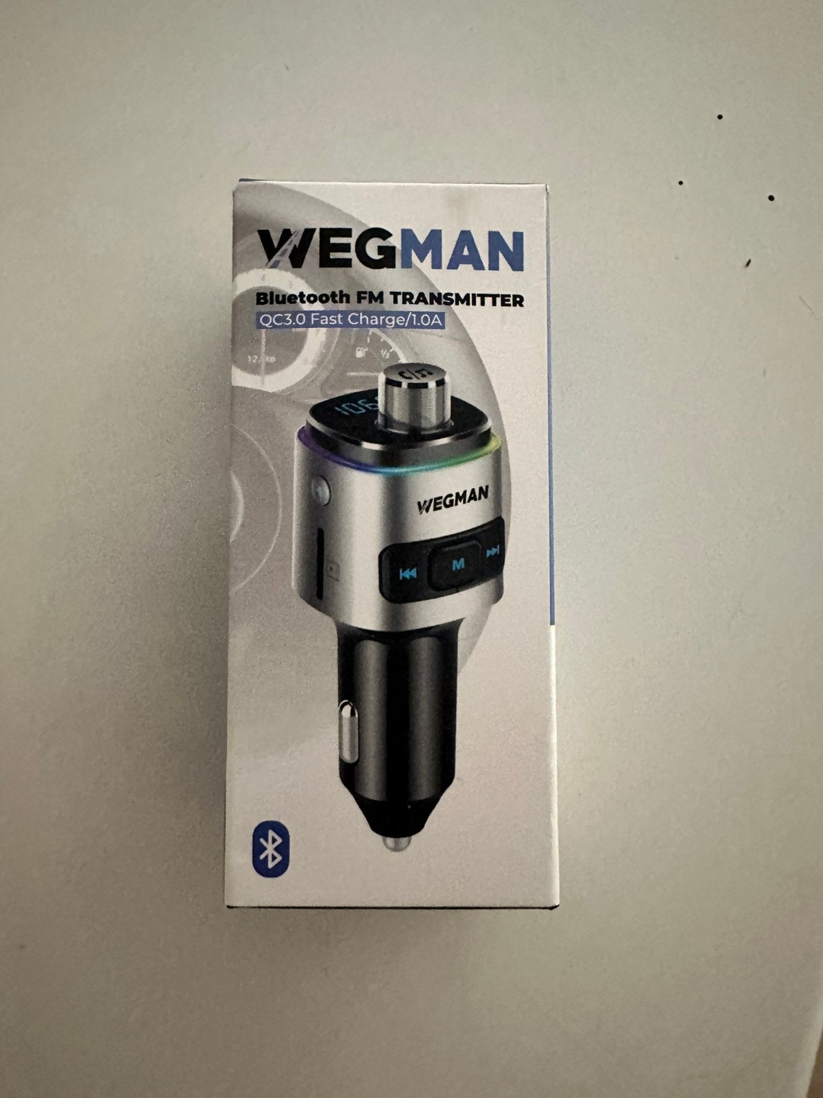 Wegman FM bluetooth transmitter, Auto diversen, Ophalen of Verzenden, Zo goed als nieuw