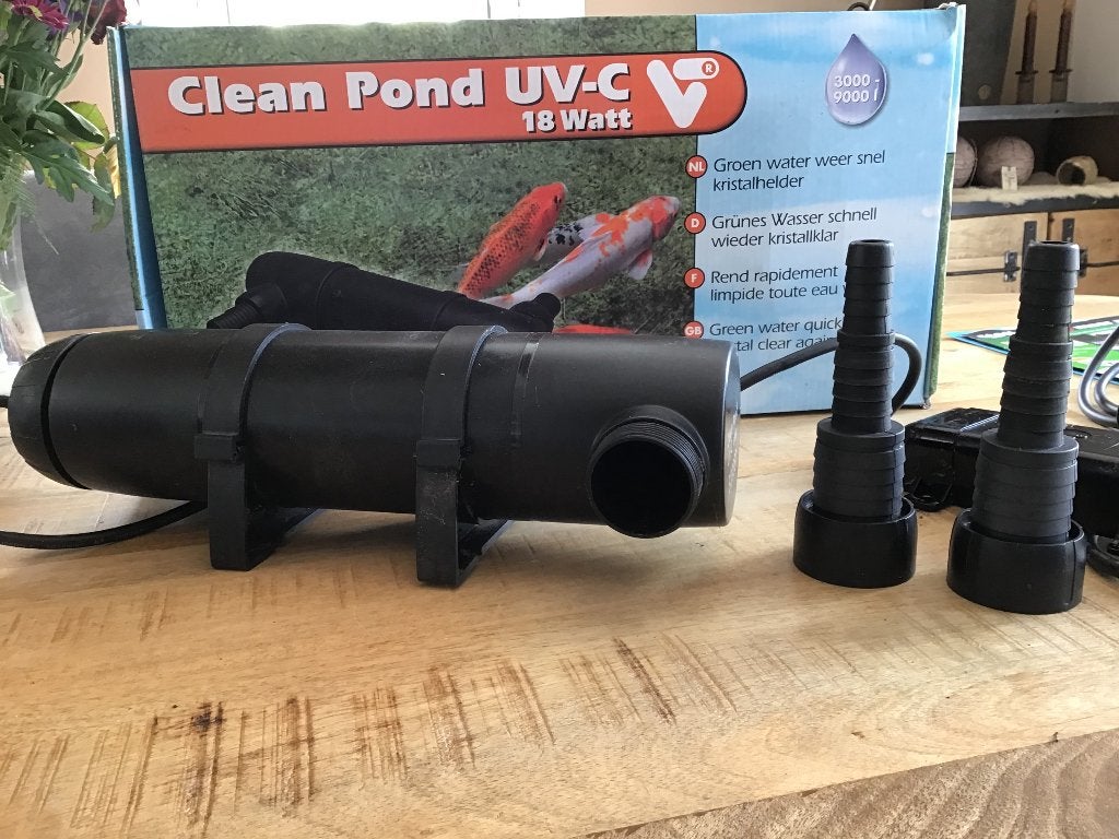 Vijverpomp  uv filter en toebehoren, Ophalen, Zo goed als nieuw, Vijverpomp