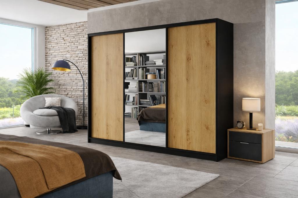 💎Design kledingkast – bezorging & montage inbegrepen 🚚🔧, Met deur(en), Nieuw, 200 cm of meer, Glas