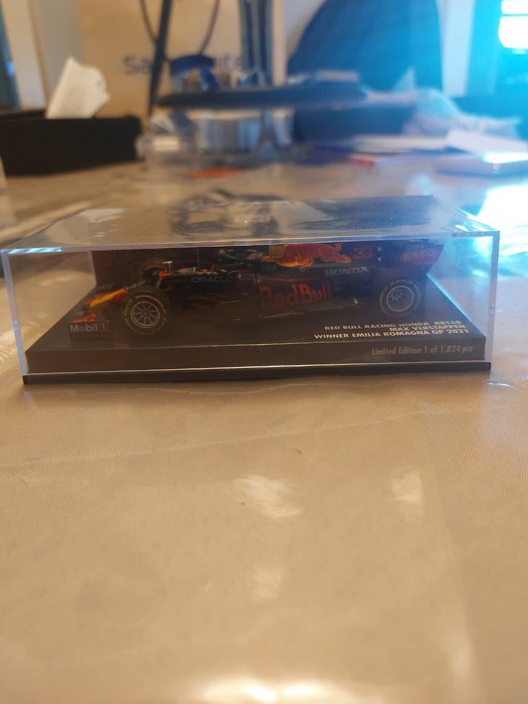 Minichamps Red Bull Racing Honda RB16B Max Verstappen, Hobby en Vrije tijd, Modelauto's | 1:43, Ophalen of Verzenden, Zo goed als nieuw