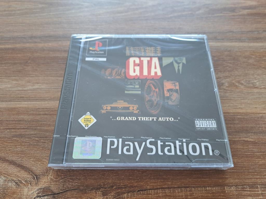 GTA - Grand Theft Auto - Playstation 1 SEALED, Avontuur en Actie, Vanaf 18 jaar, 1 speler, Nieuw