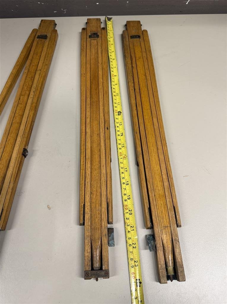 Foto 4 van Vintage houten camerastatief poten