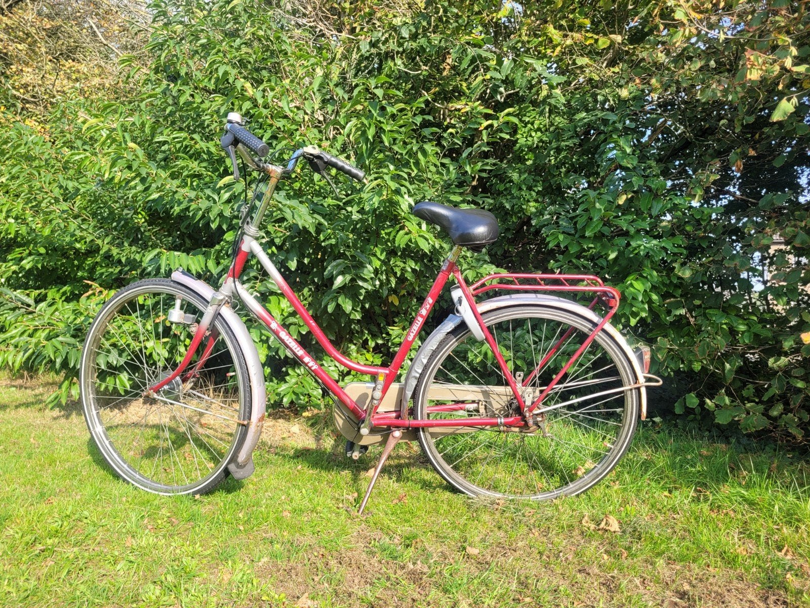 stationsfiets, Ophalen, Handrem, Gazelle, Trommelrem