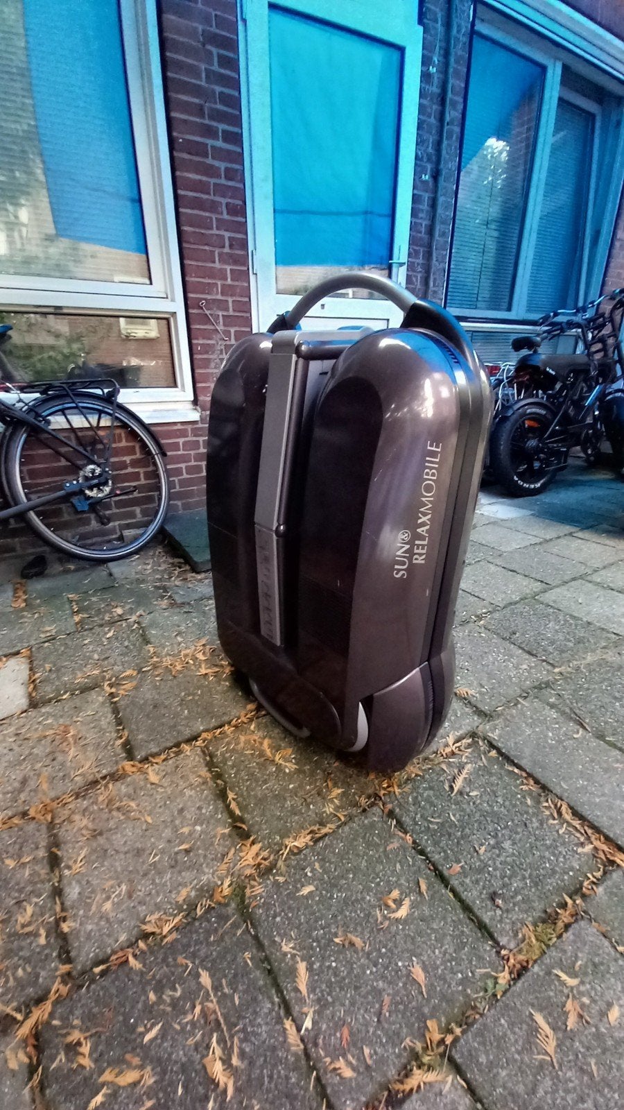 Philips SunMobile HB971 - Zonnebank dubbelzijdig, Ophalen, Gebruikt, Zonnebank dubbelzijdig, 10 tot 15 lampen