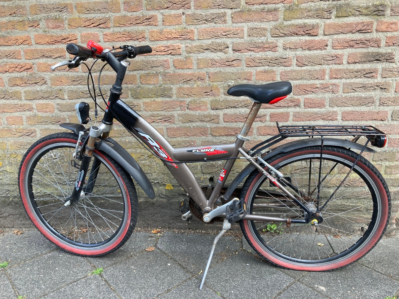 Jongensfiets 24 inch, Fietsen en Brommers, Fietsen | Jongens, Ophalen, Terugtraprem, Versnellingen, Gebruikt