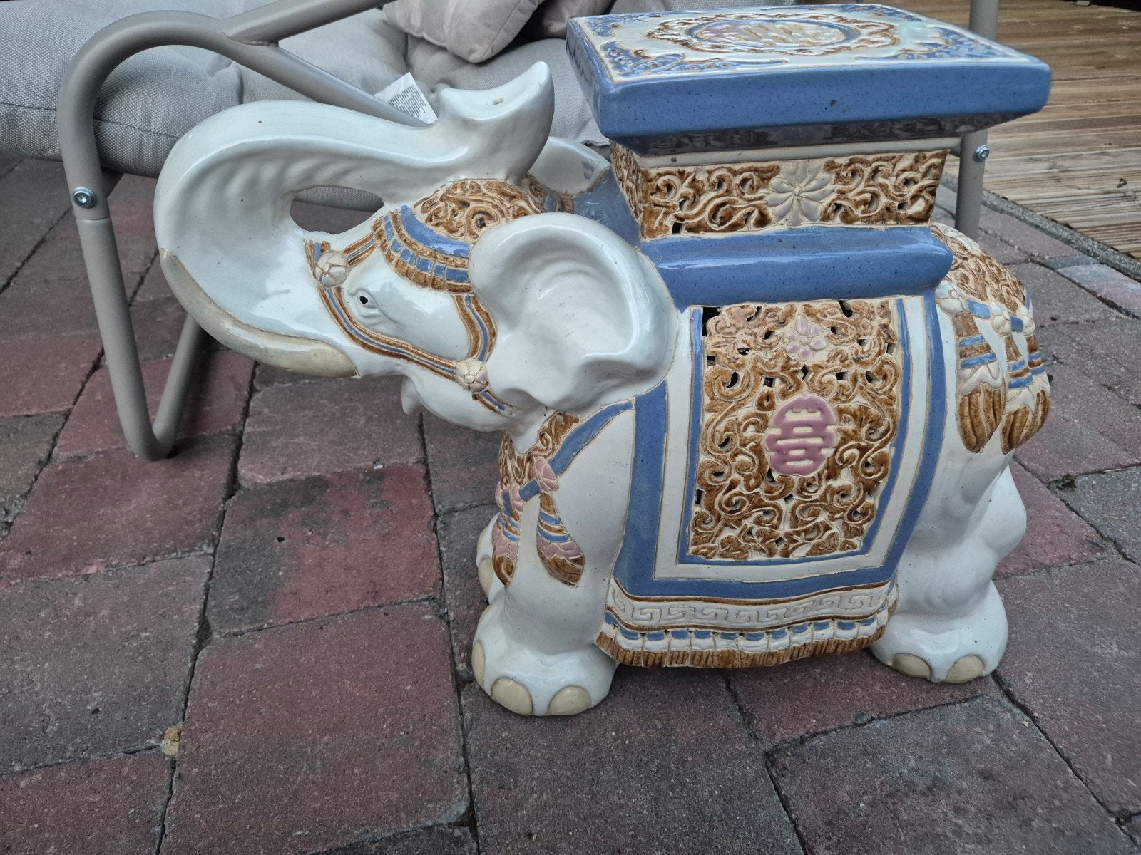 Decoratieve olifant, Antiek en Kunst, Ophalen of Verzenden
