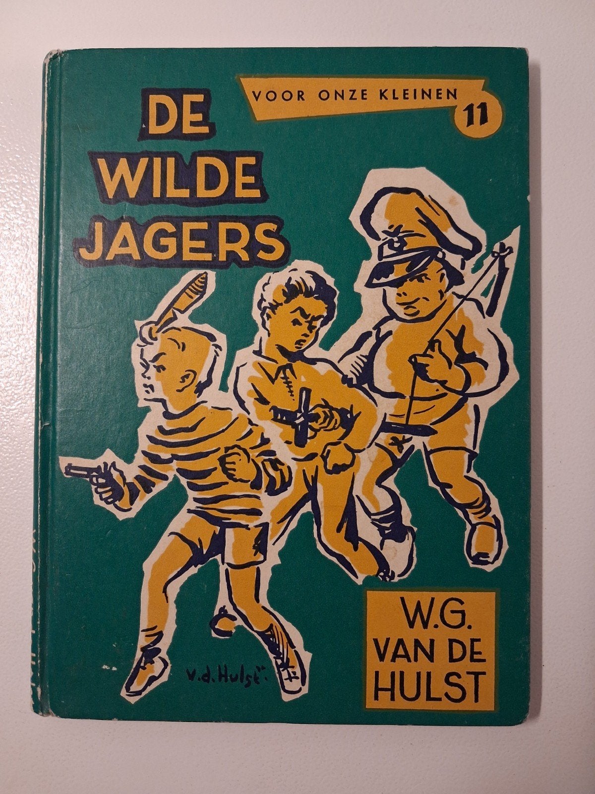 Vintage Kinderboek 1976 | De Wilde Jagers - van de Hulst, Ophalen of Verzenden, W.G. van de Hulst