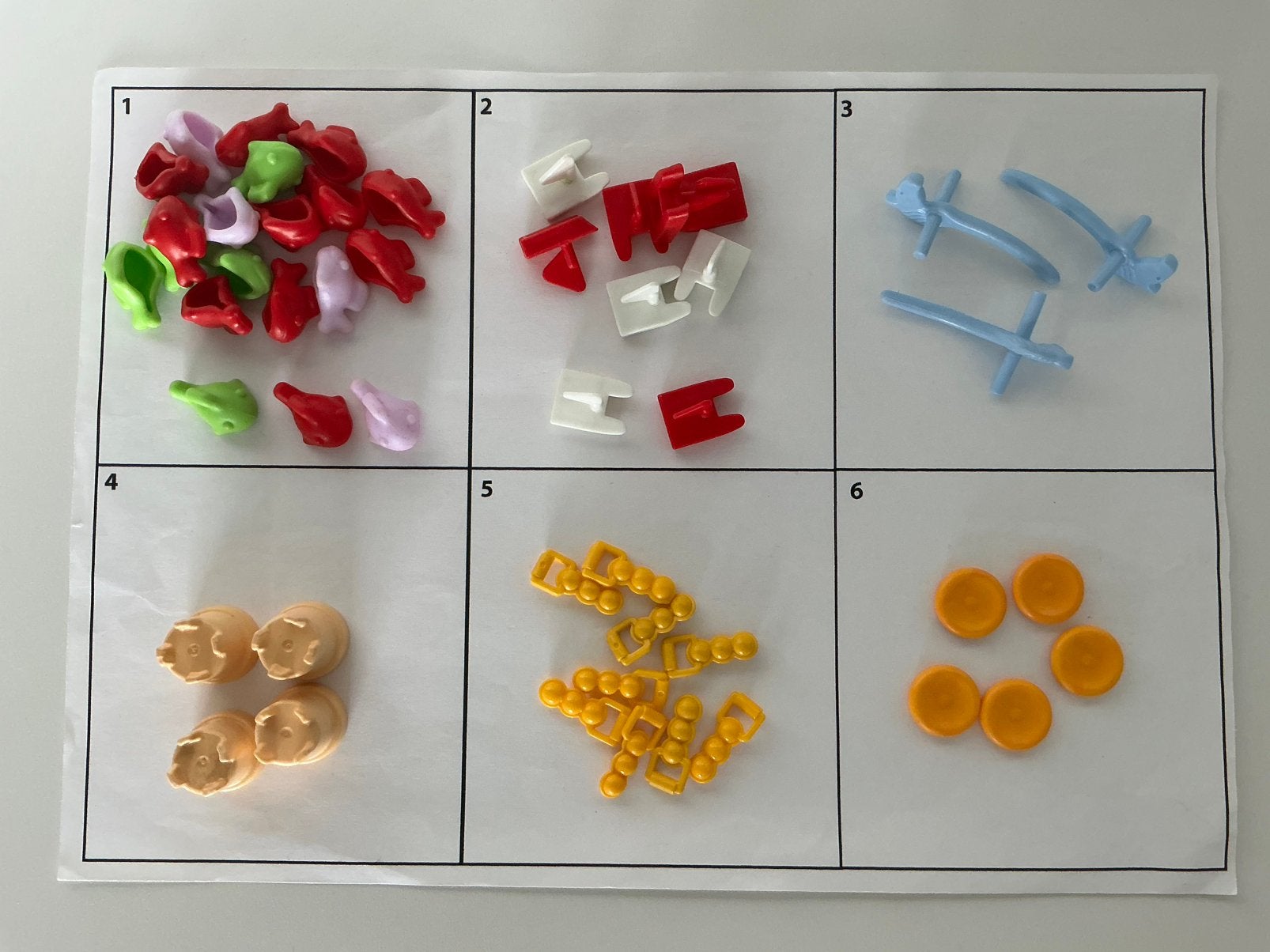 Playmobil diverse onderdelen speelgoed/sport, Ophalen of Verzenden, Gebruikt, Losse onderdelen