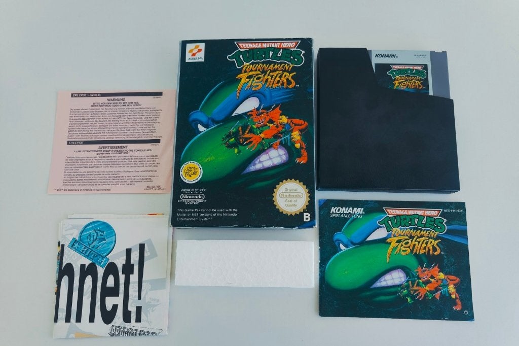 tmnt Turtles Tournament Fighters Nintendo NES PAL B, Nintendo, Nintendo, Nintendo, Vechten