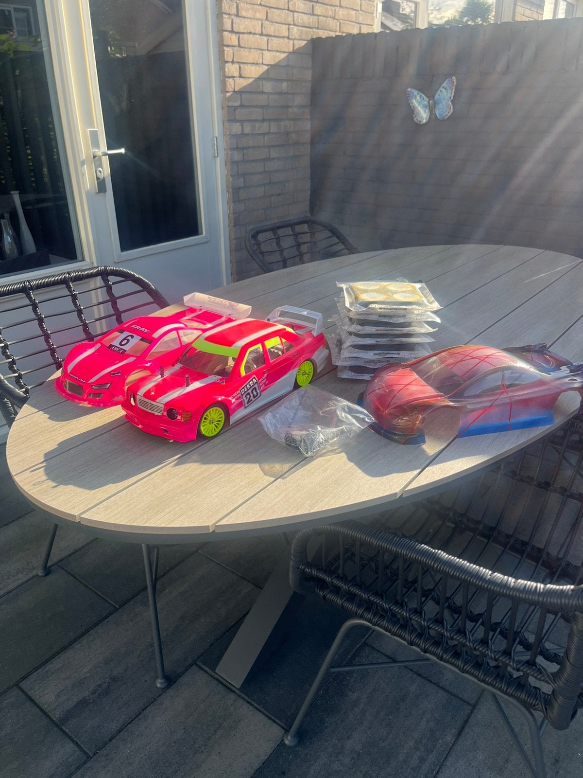 TAMIYA TT01 MERCEDES, Elektro, Gebruikt, Ophalen of Verzenden, Schaal 1:10