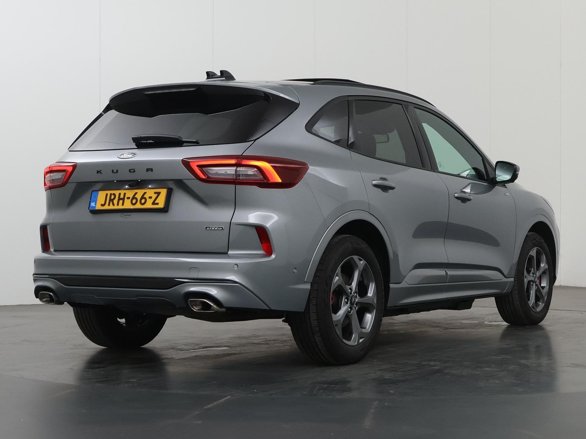 Ford Kuga 2.5 PHEV ST-Line X | Elekt inklapbare Trekhaak | P, Auto's, Ford, 14 kWh, Gebruikt, Leder en Stof, Plug-in hybride