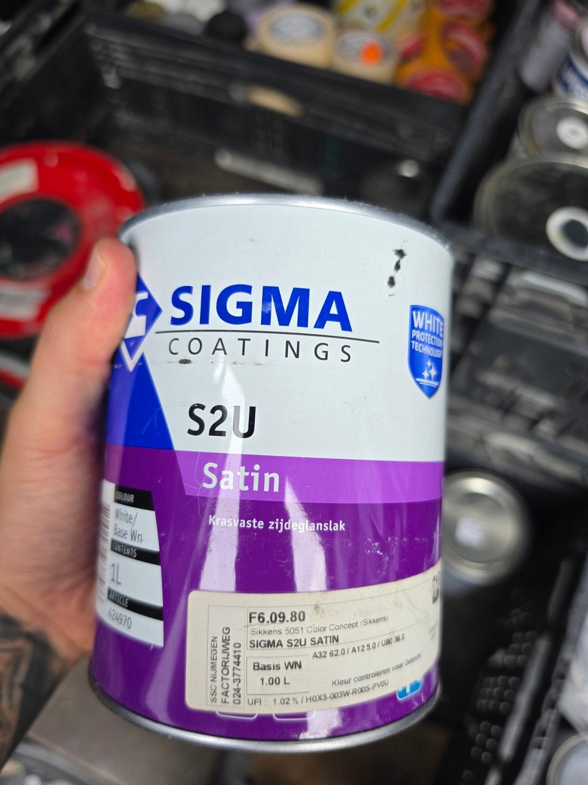 sigma s2u satin F6.09.80, Beige, Nieuw, Ophalen of Verzenden, Lak