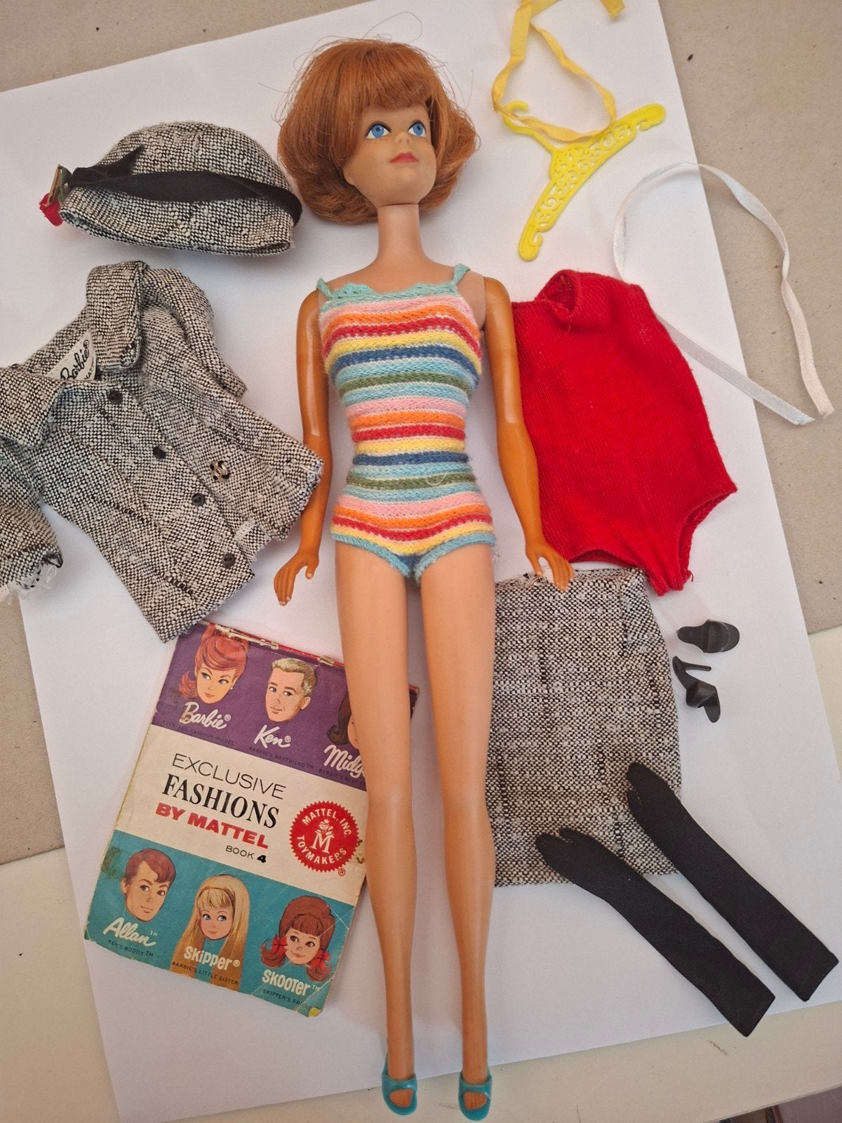 vintage barbie midge doll mattel pop toys speelgoed, Verzamelen, Verzenden, Fashion Doll