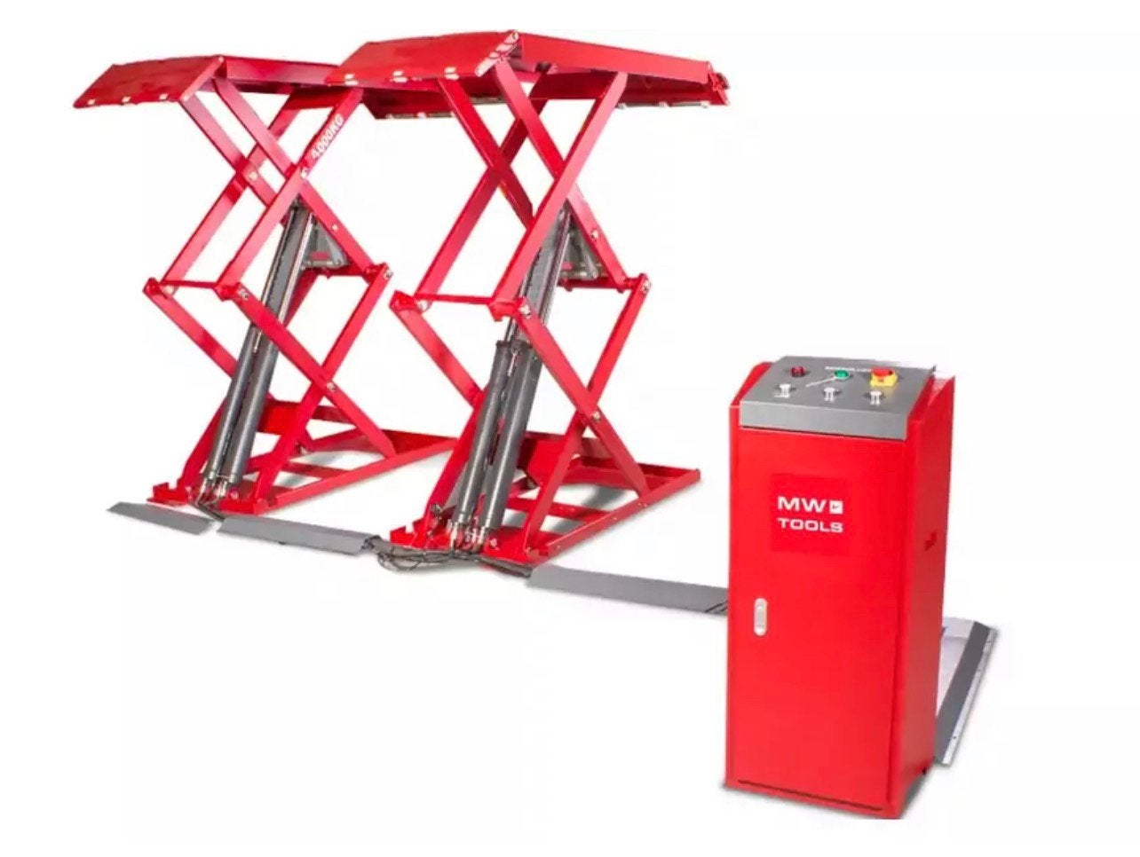 Schaarhefbrug 4 t 1950mm 3x400V MW Tools, Ophalen, Nieuw