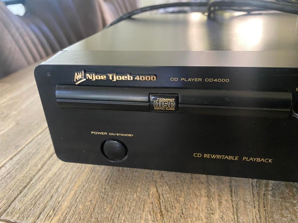 AH Njoe tjoeb 4000 buizen cd speler, Audio, Tv en Foto, Cd-spelers, Ophalen of Verzenden, Gebruikt, Overige merken