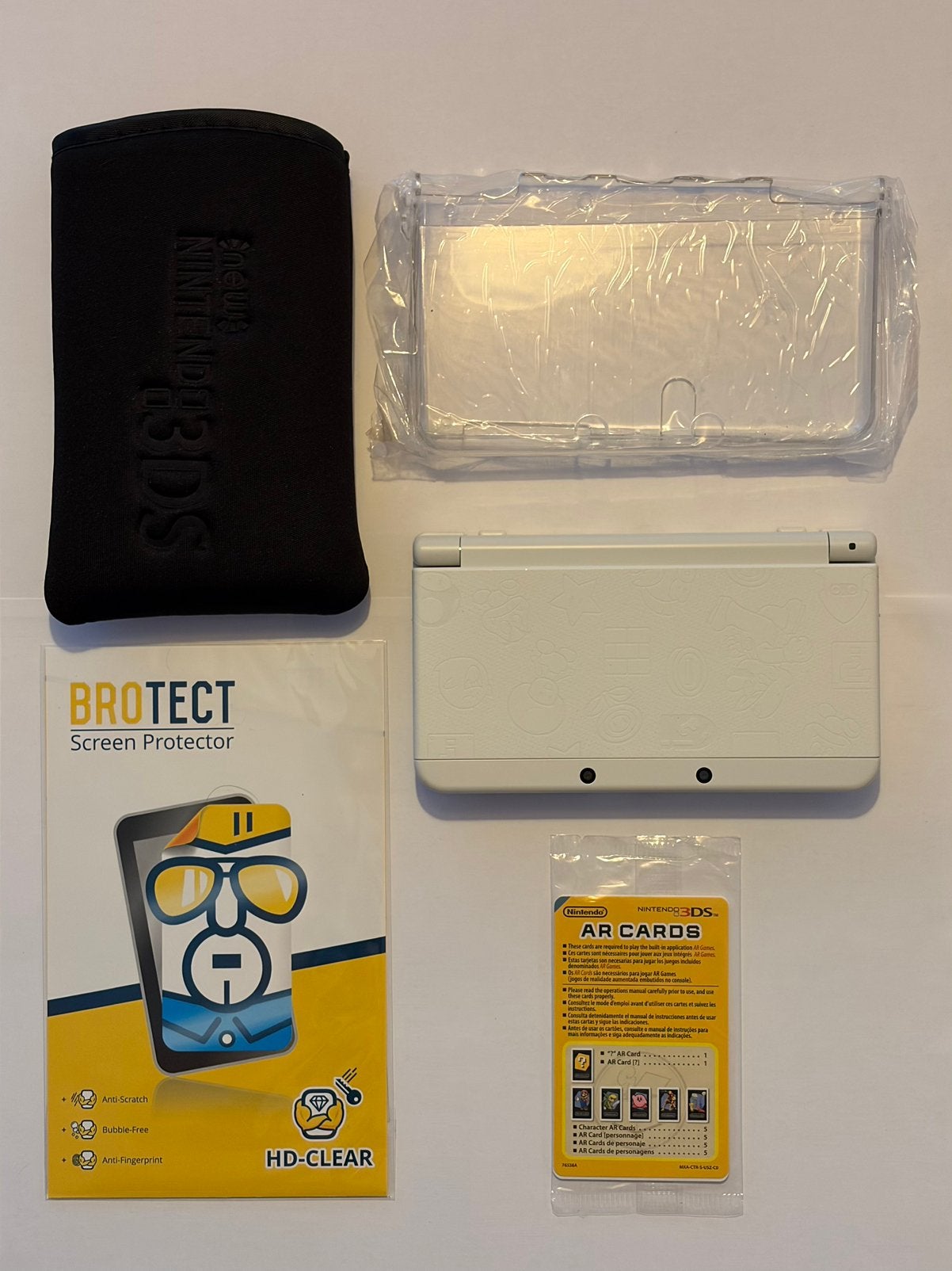 MINT New Nintendo 3DS Super Mario White Limited Edition, Ophalen of Verzenden, Zo goed als nieuw, Wit, 3DS