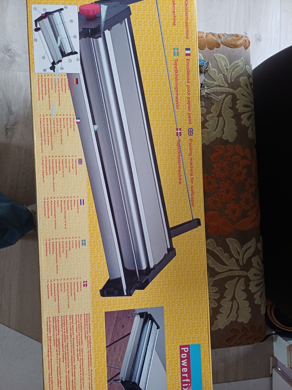 Powerfix Behang plakmachine - Nieuw in doos, Ophalen, Nieuw, Overige typen