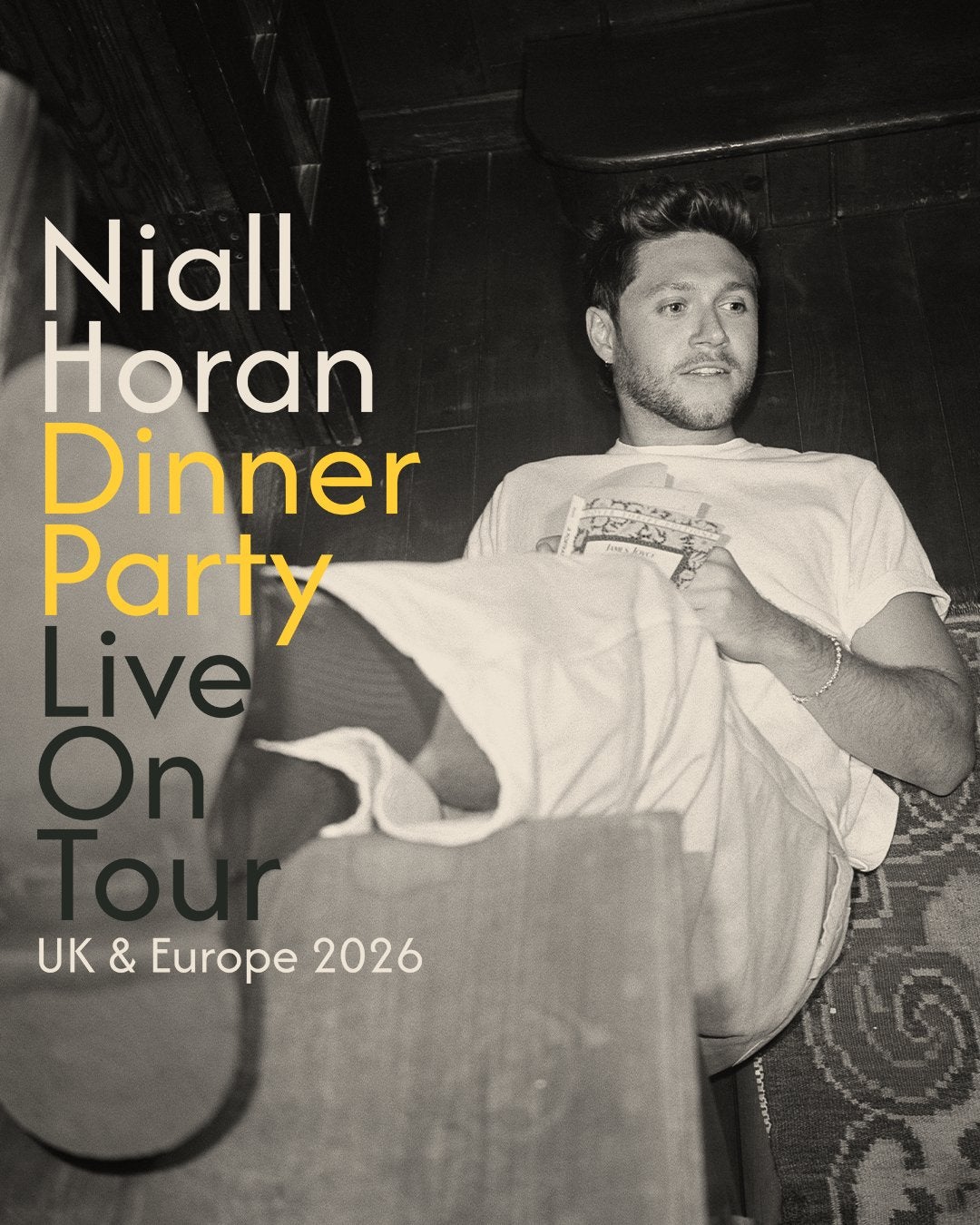 2 tickets Niall Horan Antwerpen te koop, Eén persoon, November