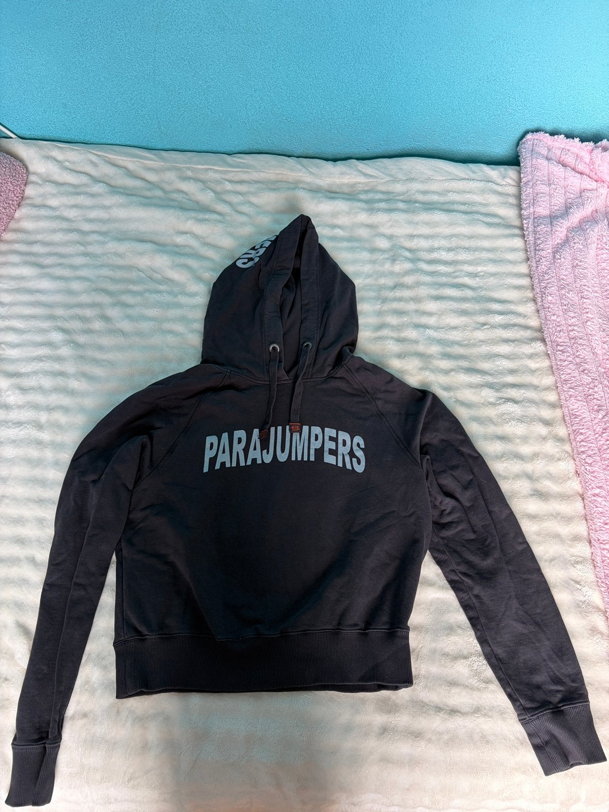 Parajumper hoodie maat M, Ophalen of Verzenden, Zo goed als nieuw, Maat 38/40 (M), Blauw