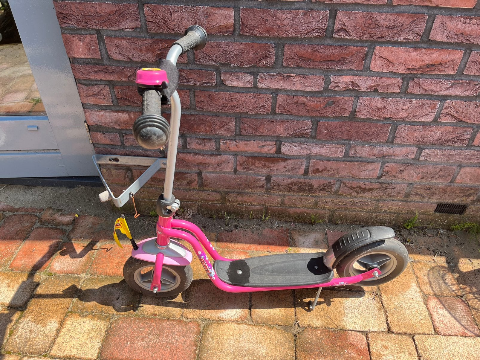 Puky step roze, Ophalen, Gebruikt, Gewone step