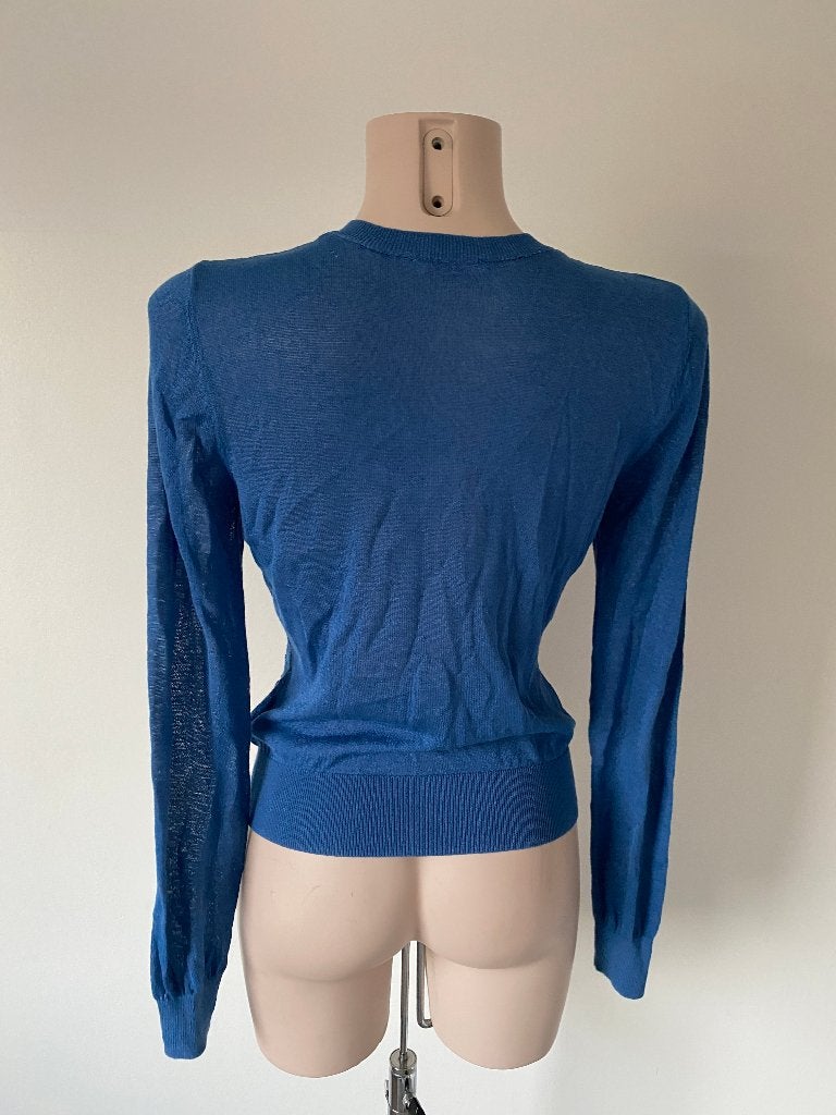 Just in Case vest M, Kleding | Dames, Truien en Vesten, Maat 38/40 (M), Blauw, Ophalen of Verzenden, Zo goed als nieuw