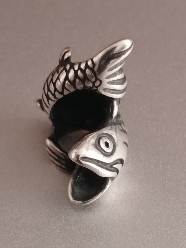 Trollbeads Hanger Koikarper Special Edition (TAGPE-00088), Ophalen of Verzenden, Zo goed als nieuw, Trollbeads, 1 bedel