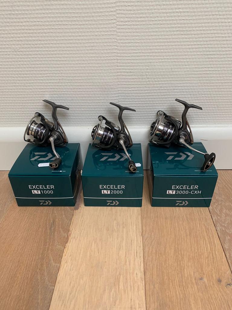 Nieuwe Daiwa Exceler LT 2000 molens, 5 lagers, Molen, Daiwa, Nieuw, Ophalen of Verzenden