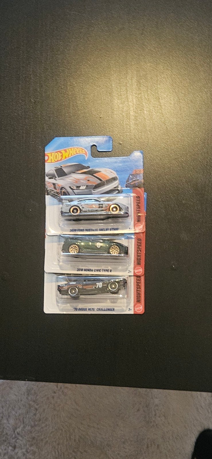 Hot Wheels Night Speed Set: Ford, Honda, Dodge, Ophalen of Verzenden, Nieuw