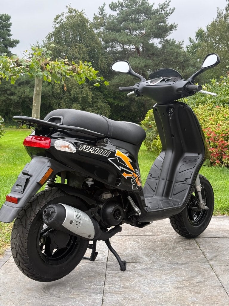 ⭐️Piaggio Typhoon Storm Glans Zwart Leovince Brom 8120 km⭐️, Niet ingevuld, Niet ingevuld, Niet ingevuld