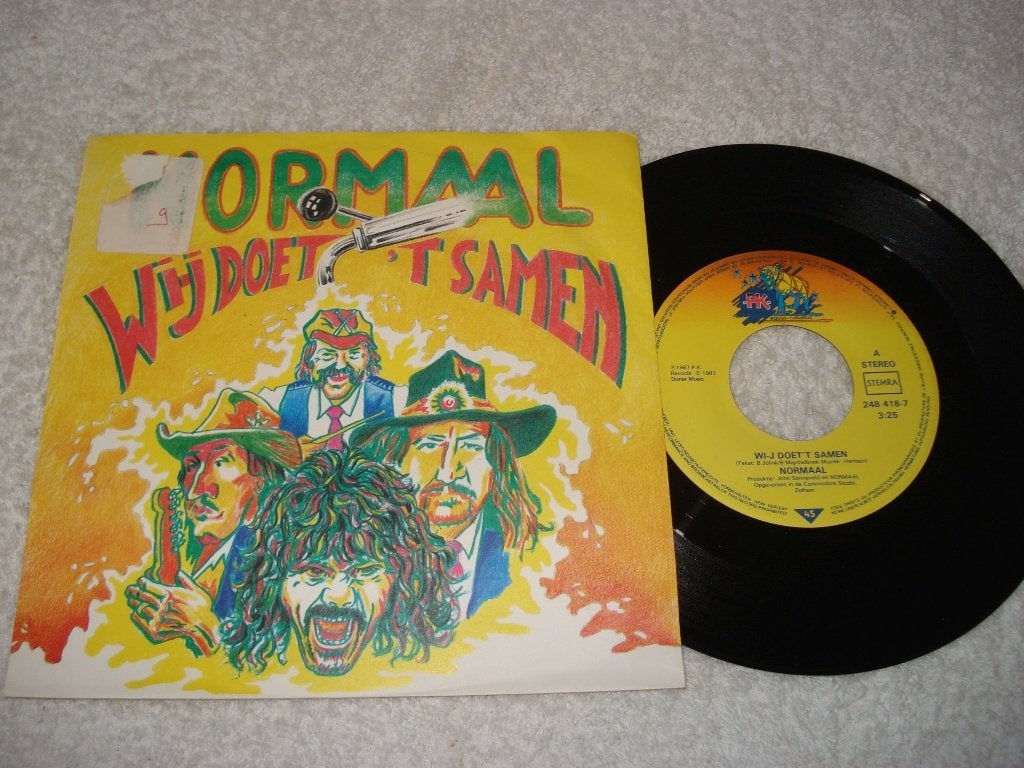 Normaal     Wij Doet het Samen     Orgineel, Cd's en Dvd's, Vinyl Singles, Fotohoes, Ophalen of Verzenden, Zo goed als nieuw, Nederlandstalig