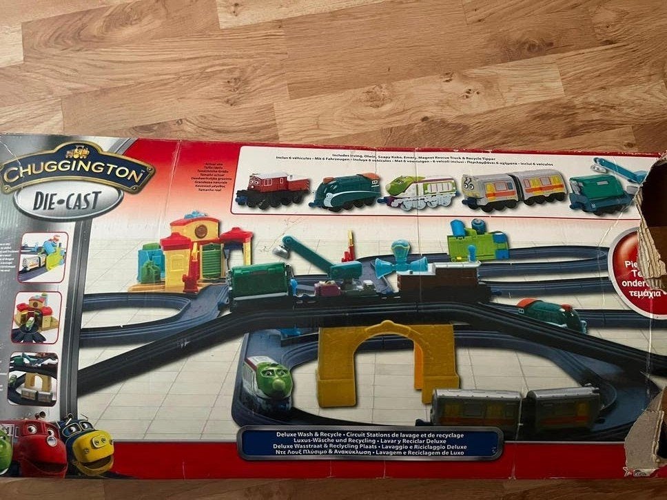 Chuggington Die-Cast Deluxe Treinset - Nieuw in doos, Ophalen, Zo goed als nieuw