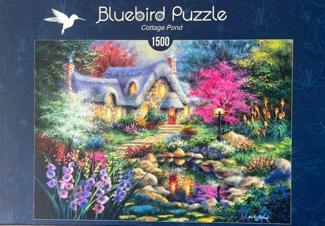 cottage pond, Ophalen of Verzenden, 500 t/m 1500 stukjes, Zo goed als nieuw, Legpuzzel