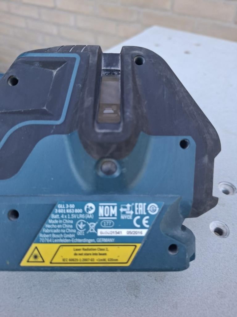 Bosch kruislaser, Doe-het-zelf en Verbouw, Meetapparatuur, Ophalen of Verzenden