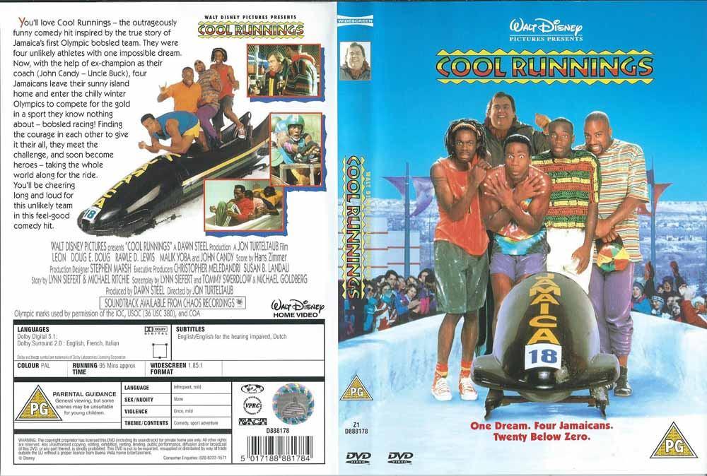 Cool Runnings DISNEY 1993 DVD met Leon en John Candy, Alle leeftijden, Ophalen of Verzenden, Zo goed als nieuw, Komedie
