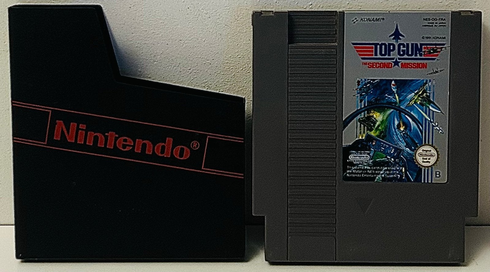| Nintendo NES | Top Gun |, 1 speler, Ophalen of Verzenden, Zo goed als nieuw, Vanaf 3 jaar