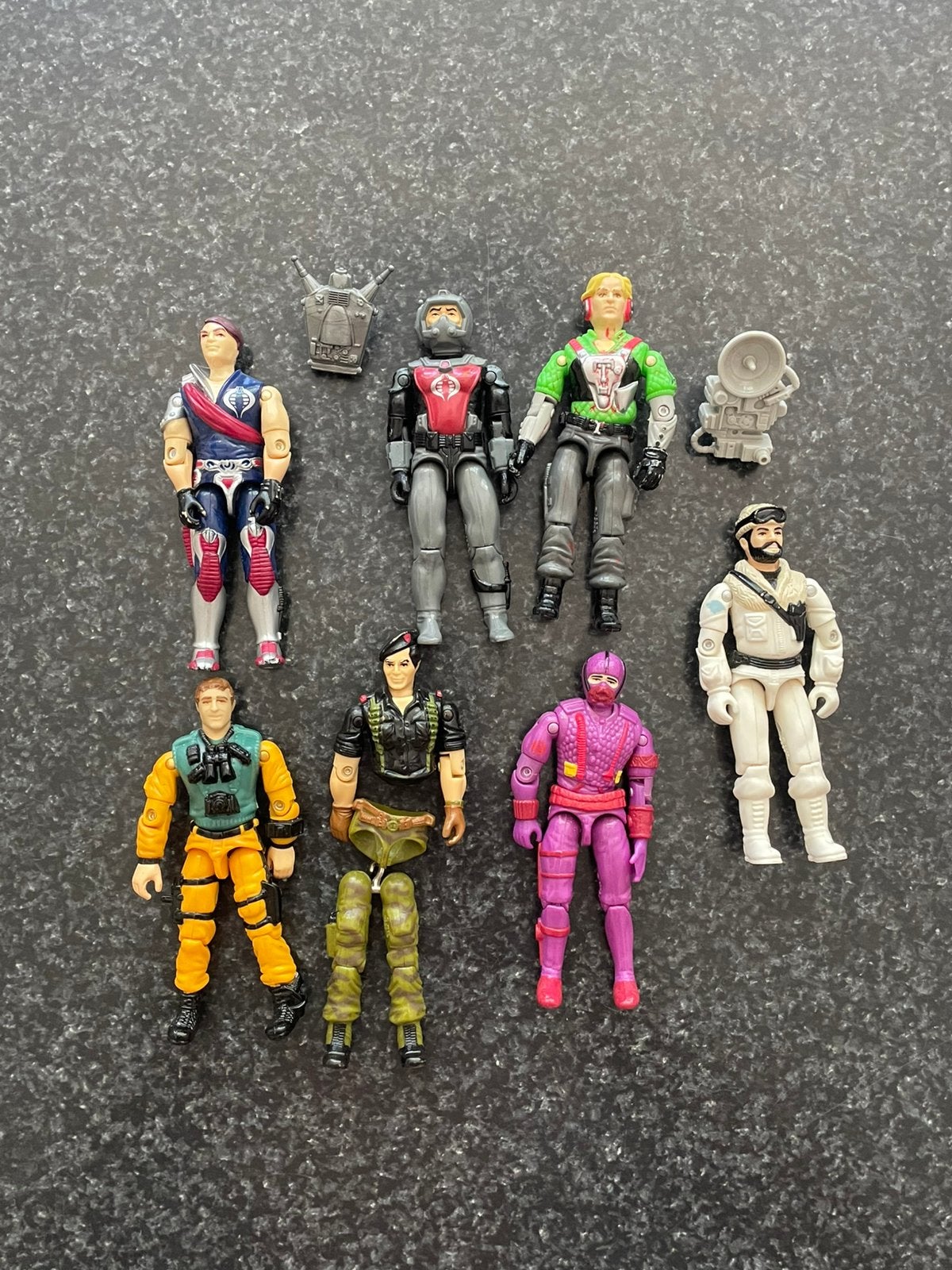 Vintage GI Joe Actiefiguren bundel 7x, Ophalen of Verzenden, Gebruikt