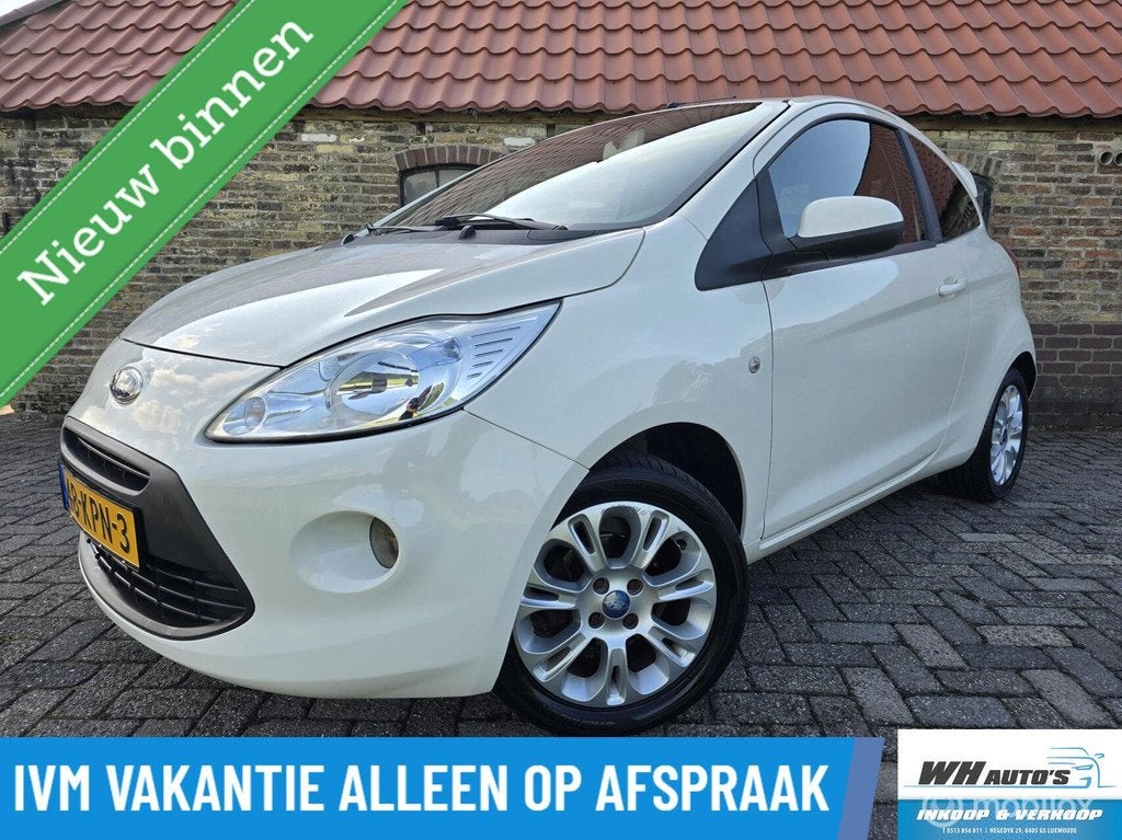 Ford Ka 1.2 Titanium X, Auto's, Ford, Bedrijf, Te koop, Ka, ABS, Airbags, Airconditioning, Alarm, Boordcomputer, Centrale vergrendeling