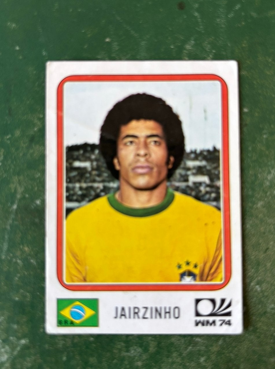 Panini plaatje Jairzinho Brazilie WK 74, Ophalen of Verzenden