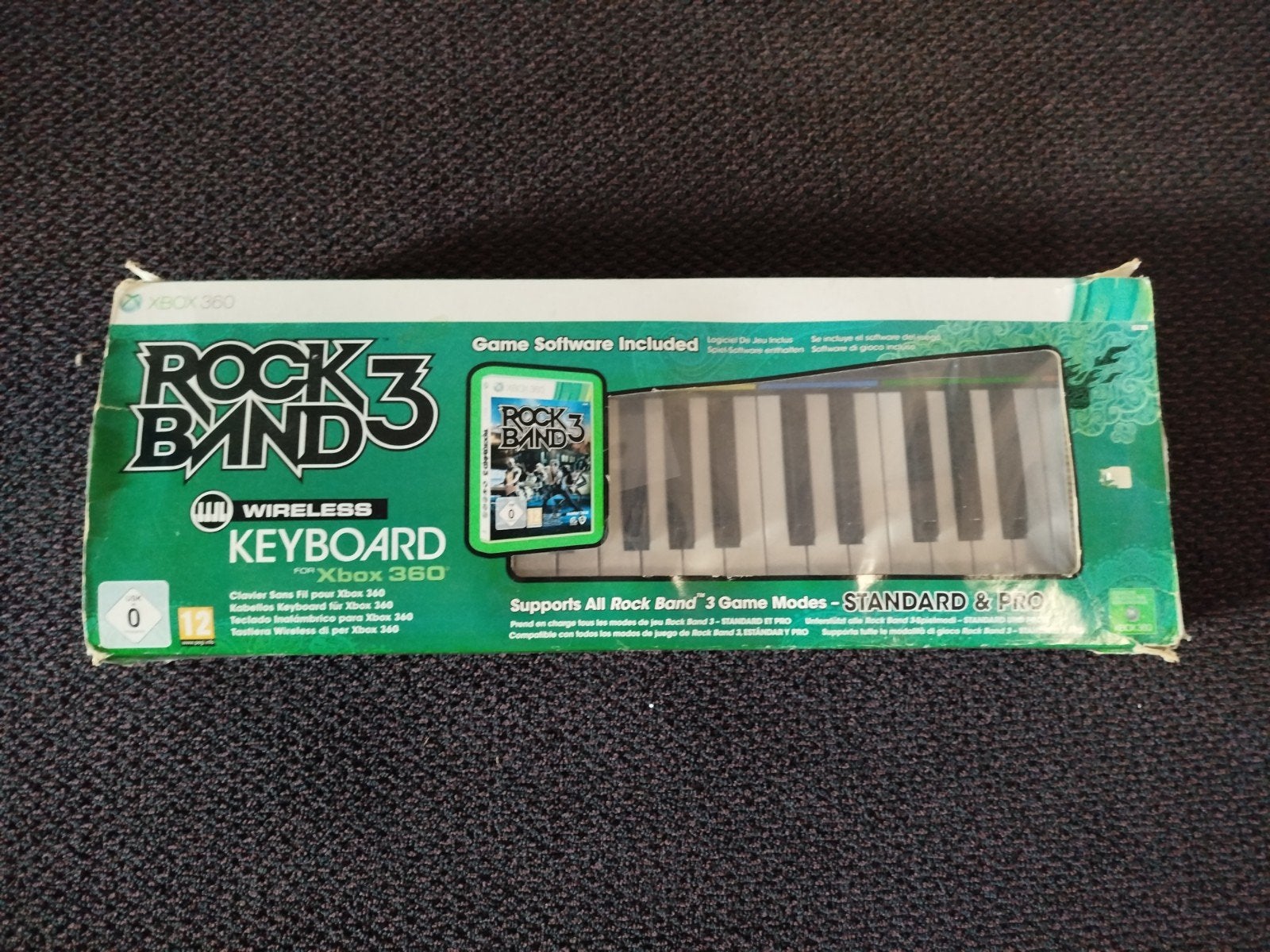 Rock Band 3 Wireless Keyboard voor Xbox 360, Spelcomputers en Games, Games | Xbox 360, Ophalen, Zo goed als nieuw, Muziek, Vanaf 12 jaar