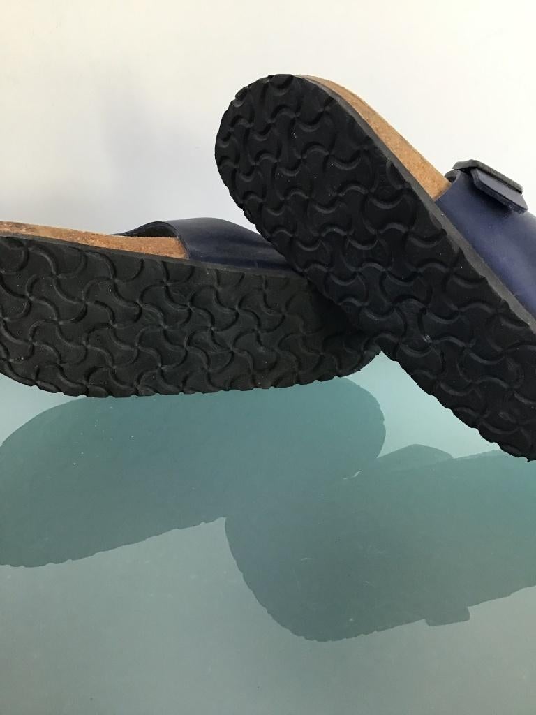 Birkenstock Ramses blauw 38 | Gratis verzenden, Slippers, Zo goed als nieuw, Birkenstock, Verzenden