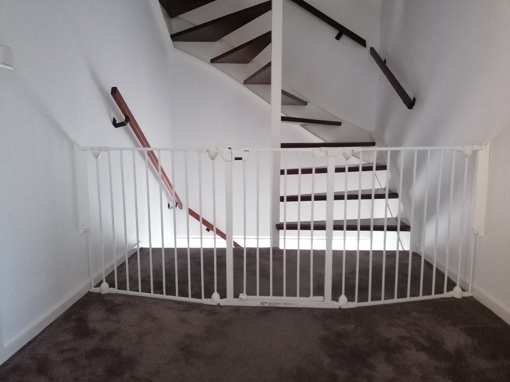 Traphek 2 meter, Ophalen, Zo goed als nieuw, 115 cm of meer, Metaal of IJzer