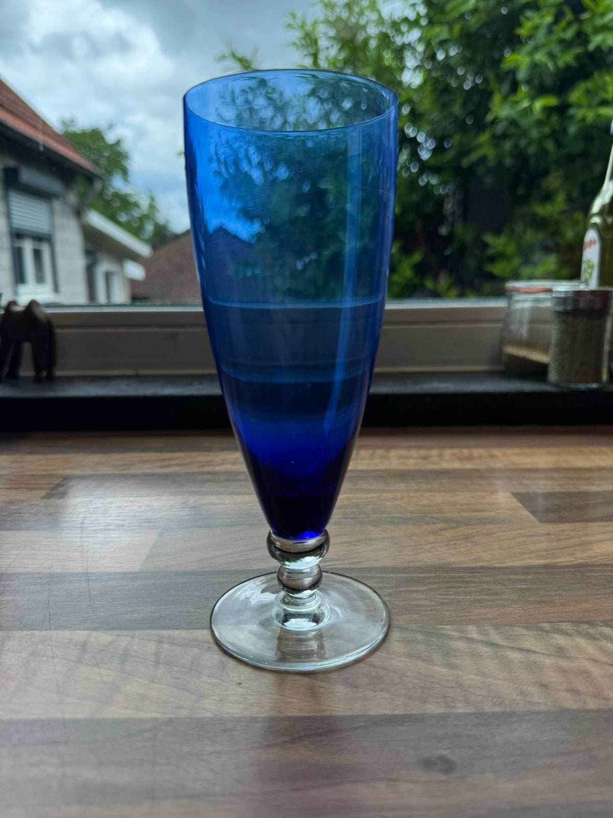 Blauw glas, Antiek en Kunst, Antiek | Glas en Kristal, Ophalen